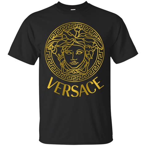 versace city tshit|Versace long sleeve t shirts.